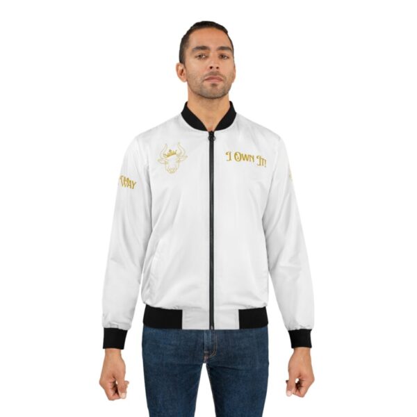 I Own It! - "Major Way" White Men's Bomber Jacket